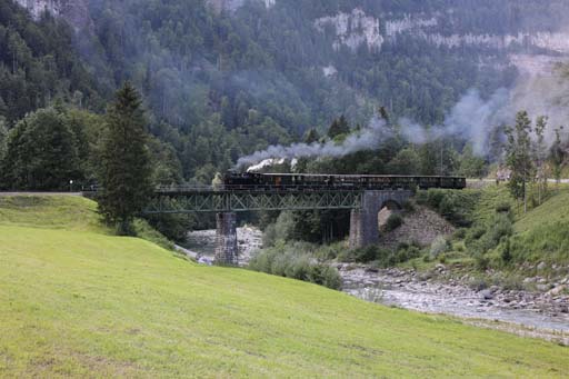 Sporeneggbrücke der Bregenzerwaldbahn